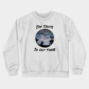 The Truth Is Out There Desert UFO Crewneck Sweatshirt